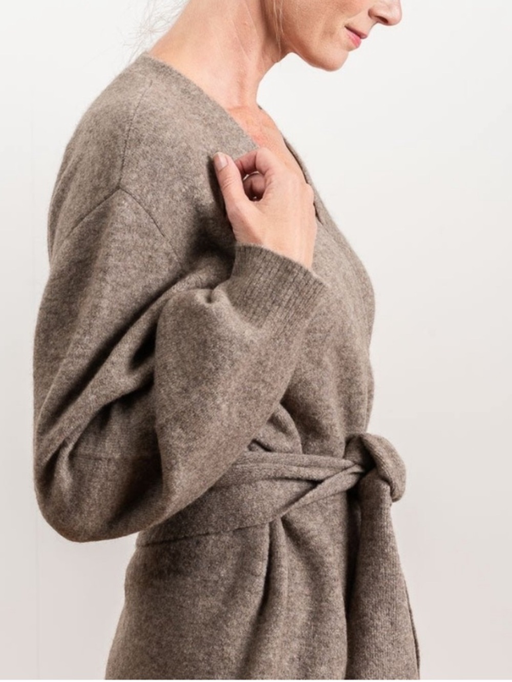 Veronica Beard Estella Belted Cardigan XS